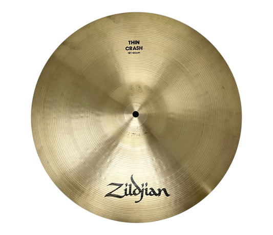 Pre Loved Zildjian Avedis 18" Thin Crash Cymbal