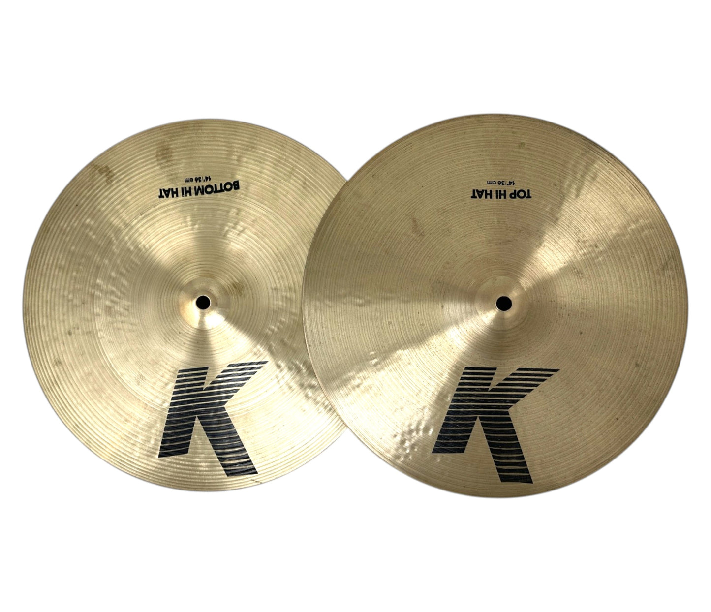 Pre Loved Zildjian K Regular 14" Hi-Hats