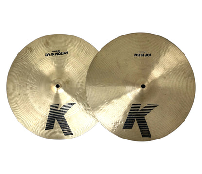 Pre Loved Zildjian K Regular 14" Hi-Hats