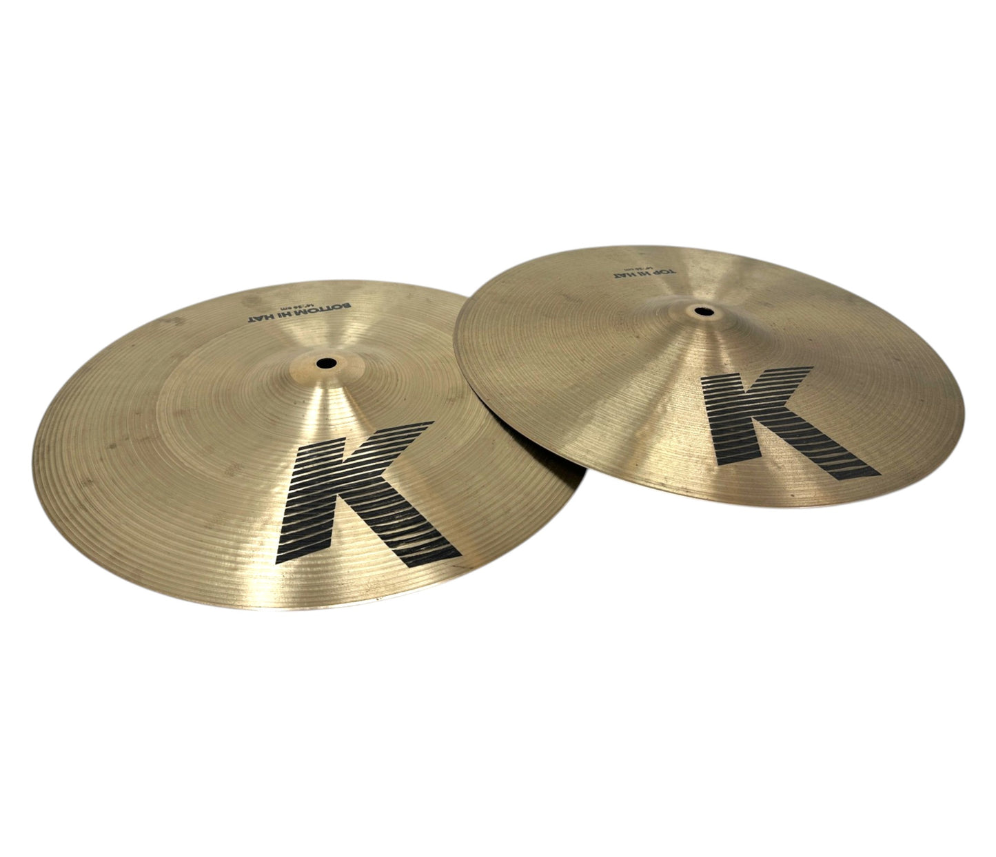 Pre Loved Zildjian K Regular 14" Hi-Hats