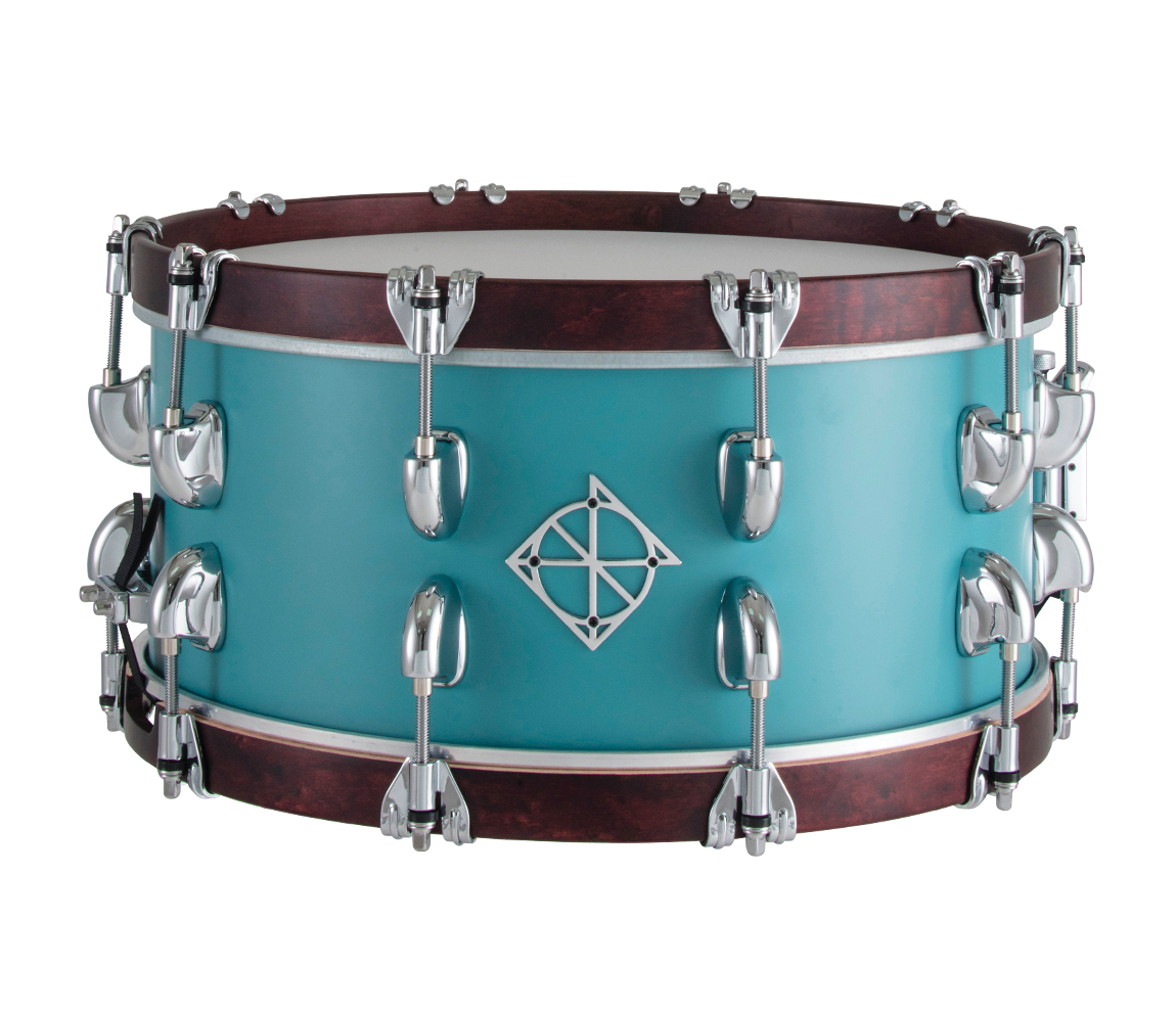 Dixon Cornerstone 14" x 6.5" Quetzal Blue Snare Dru