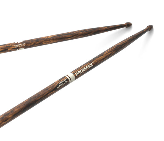 ProMark Rebound 2B FireGrain Hickory Drumstick, Acorn Wood Tip