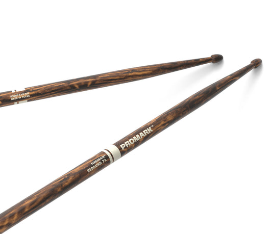 ProMark Rebound 7A FireGrain Hickory Drumstick, Acorn Wood Tip