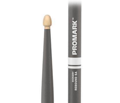 ProMark Rebound 5A Painted Gray Hickory Drumstick, Acorn Wood Tip