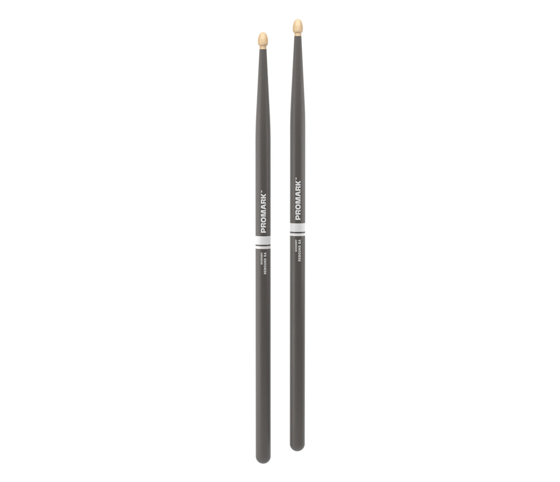 ProMark Rebound 5A Painted Gray Hickory Drumstick, Acorn Wood Tip