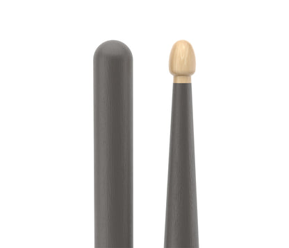 ProMark Rebound 5A Painted Gray Hickory Drumstick, Acorn Wood Tip