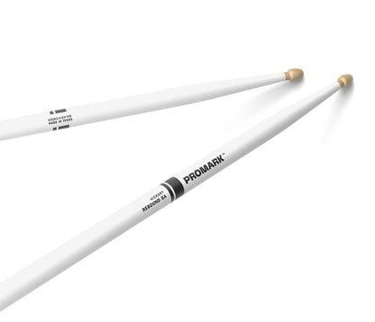 ProMark Rebound 5A Painted White Hickory Drumstick, Acorn Wood Tip