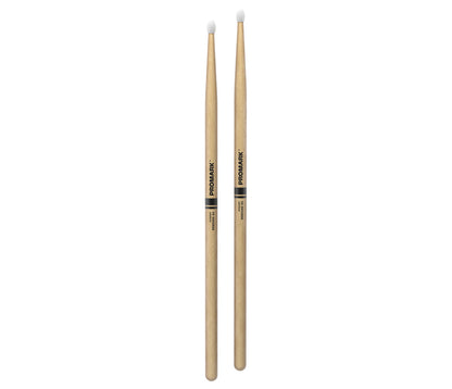 ProMark Rebound 5A Hickory Drumstick, Oval Nylon Tip