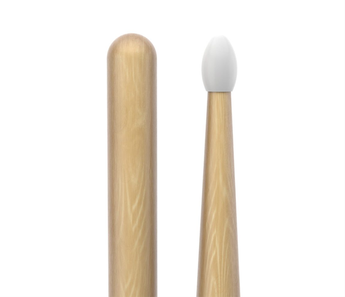 ProMark Rebound 5A Hickory Drumstick, Oval Nylon Tip