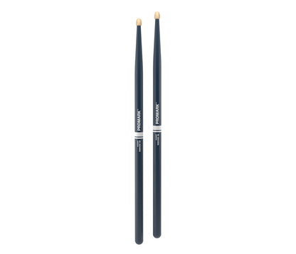 ProMark Rebound 5B Painted Blue Hickory Drumstick, Acorn Wood Tip