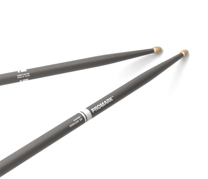 ProMark Rebound 5B Painted Gray Hickory Drumstick, Acorn Wood Tip