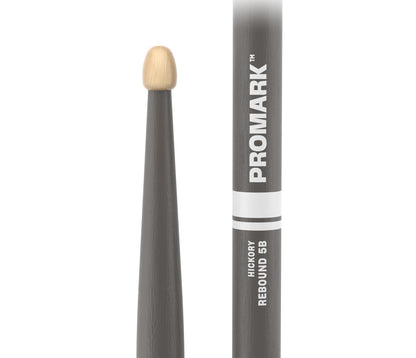 ProMark Rebound 5B Painted Gray Hickory Drumstick, Acorn Wood Tip