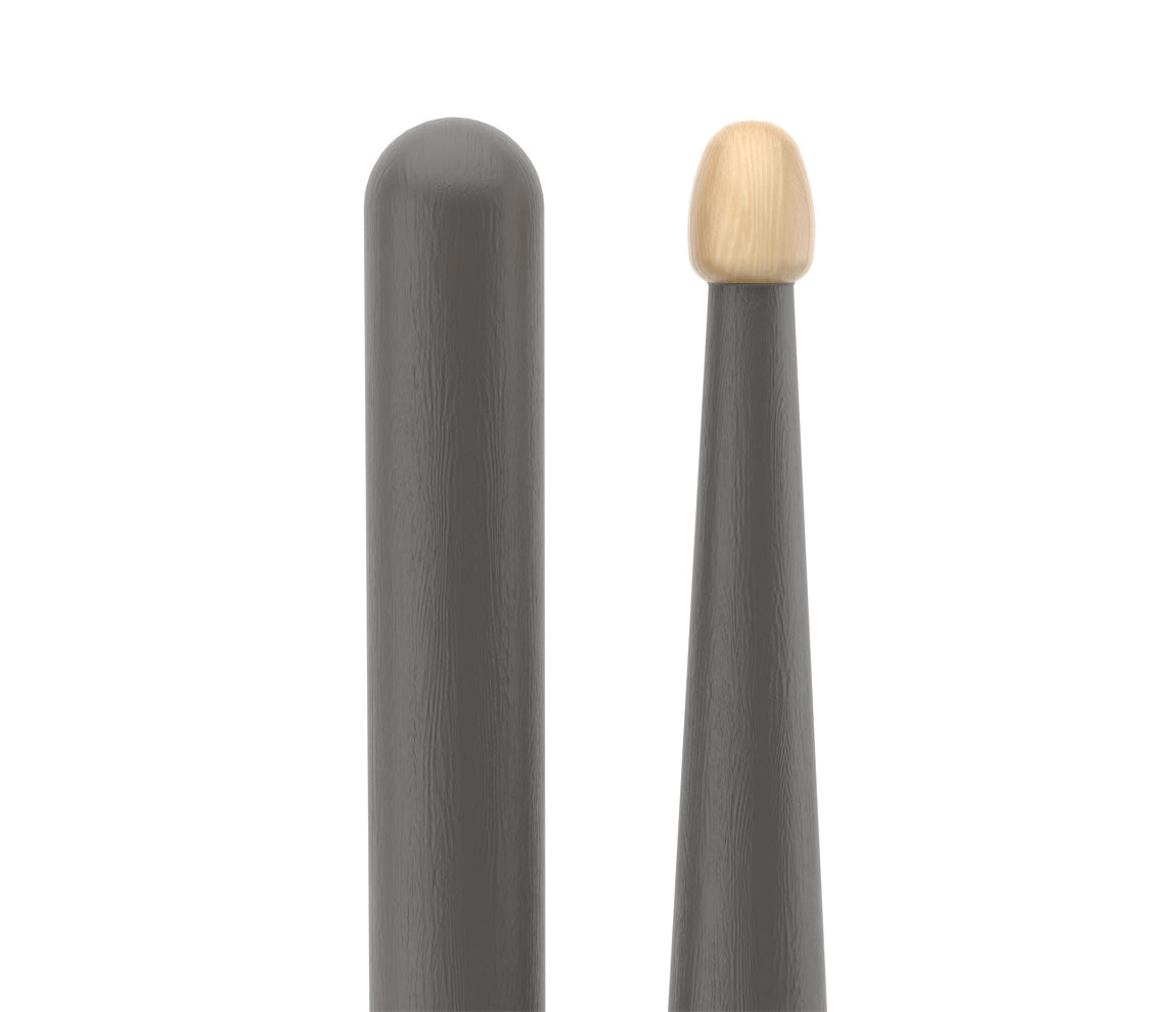 ProMark Rebound 5B Painted Gray Hickory Drumstick, Acorn Wood Tip