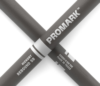 ProMark Rebound 5B Painted Gray Hickory Drumstick, Acorn Wood Tip