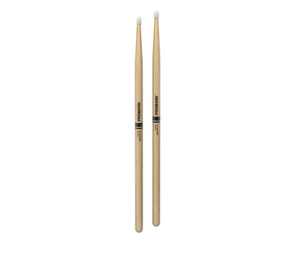 ProMark Rebound 5B Hickory Drumstick, Oval Nylon Tip