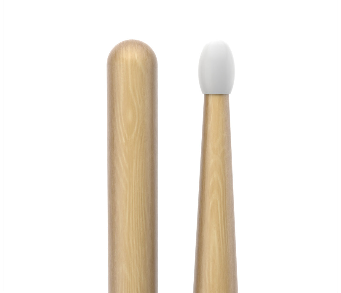 ProMark Rebound 5B Hickory Drumstick, Oval Nylon Tip