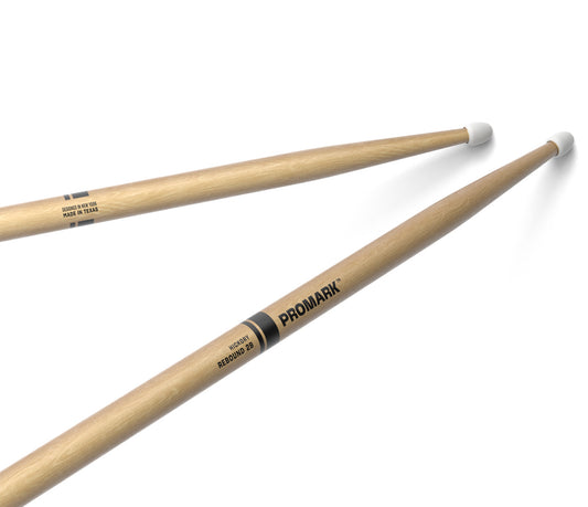 ProMark Rebound 2B Hickory Drumstick, Oval Nylon Tip