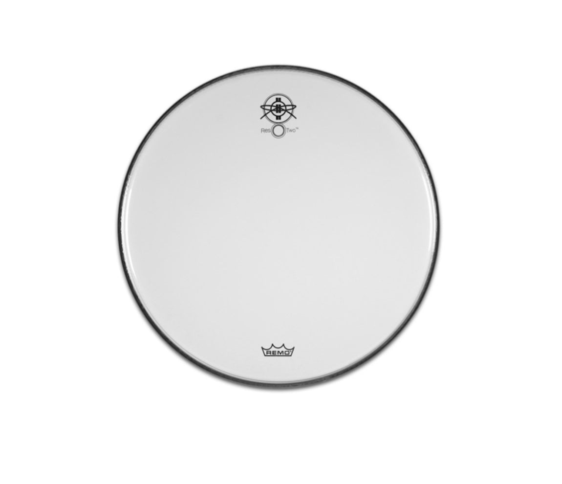 Dunnett 8" Res-O-Tone Custom Batter Emperor Hazy 2 Ply By Remo USA