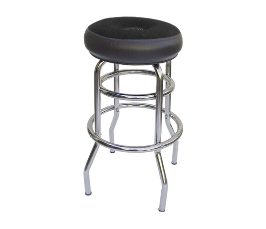 Roc N Soc Tall Tower Round Seat Stool (29") in Black