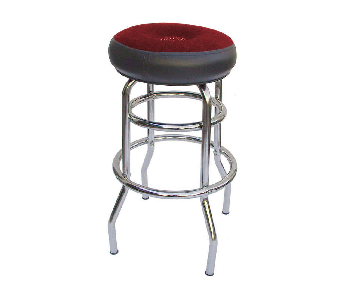 Roc N Soc Tall Tower Round Seat Stool (29") in Red