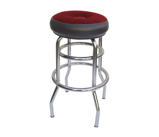Roc N Soc Tall Tower Round Seat Stool (29") in Red