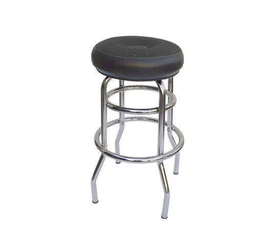 Roc N Soc Short Tower Round Seat Stool (26") in Grey