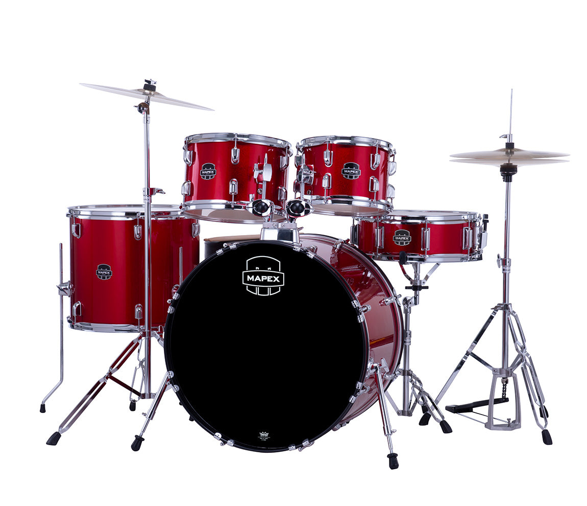 Mapex Comet Rock Fusion Drum Kit in Infra Red