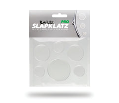 Slapklatz Pro Refillz Gel Refill 12 Pack with No Case - Clear