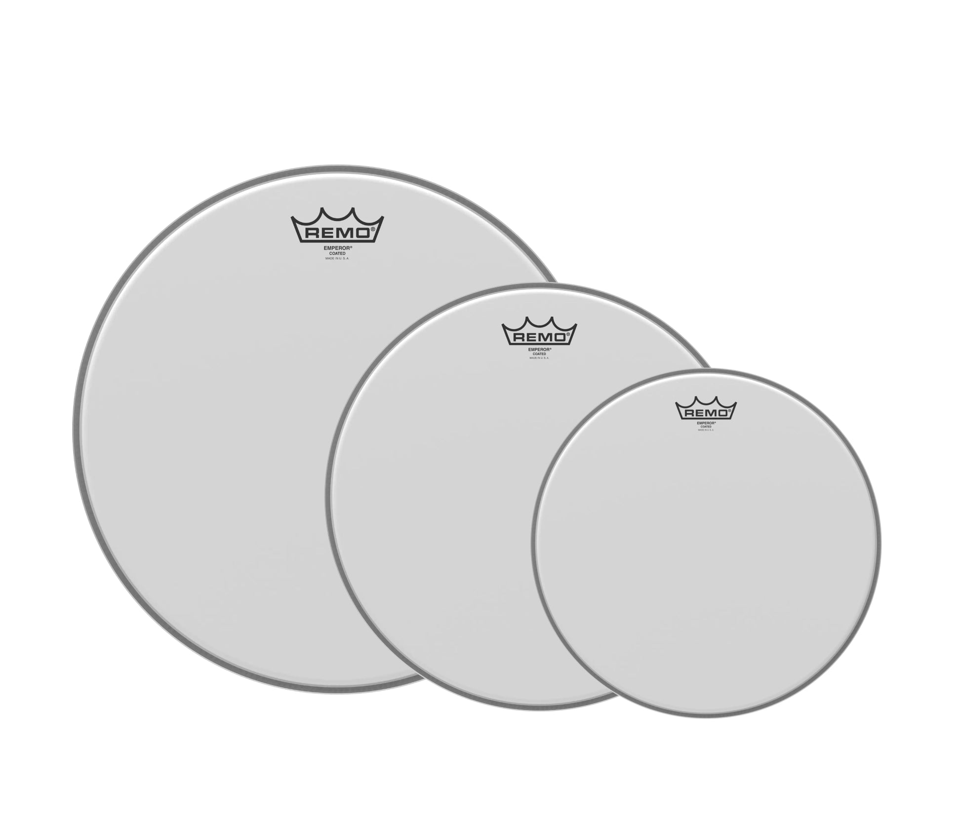 Remo Emperor Coated Tom Pro Pack 10"/12"/14"