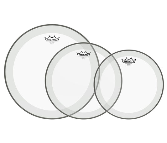 Remo Powerstroke 4 Clear Tom Pro Pack 10"/12"/16"