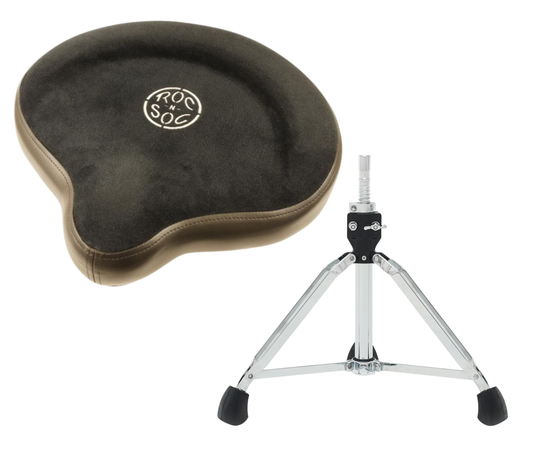 Roc N Soc Cycle Seat Top w/ Gibraltar B9608 Base in Black