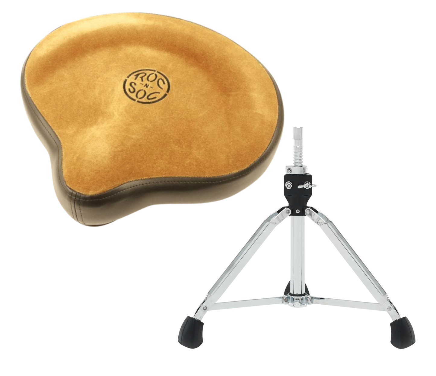 Roc N Soc Cycle Seat Top w/ Gibraltar B9608 Base in Tan