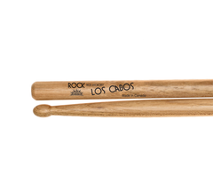 Los Cabos Rock Red Hickory Wood Tip Drumsticks