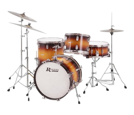 Rogers Powertone 20" 3-Piece Shell Set in Sunburst Lacquer