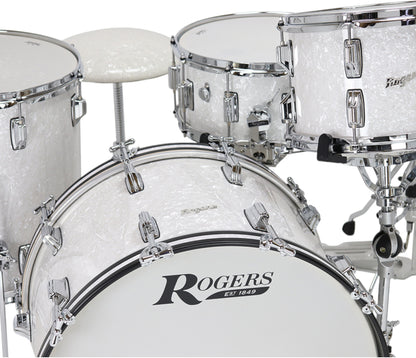 Rogers USA Covington 20" 3-Piece Shell Set in White Marine Pearl