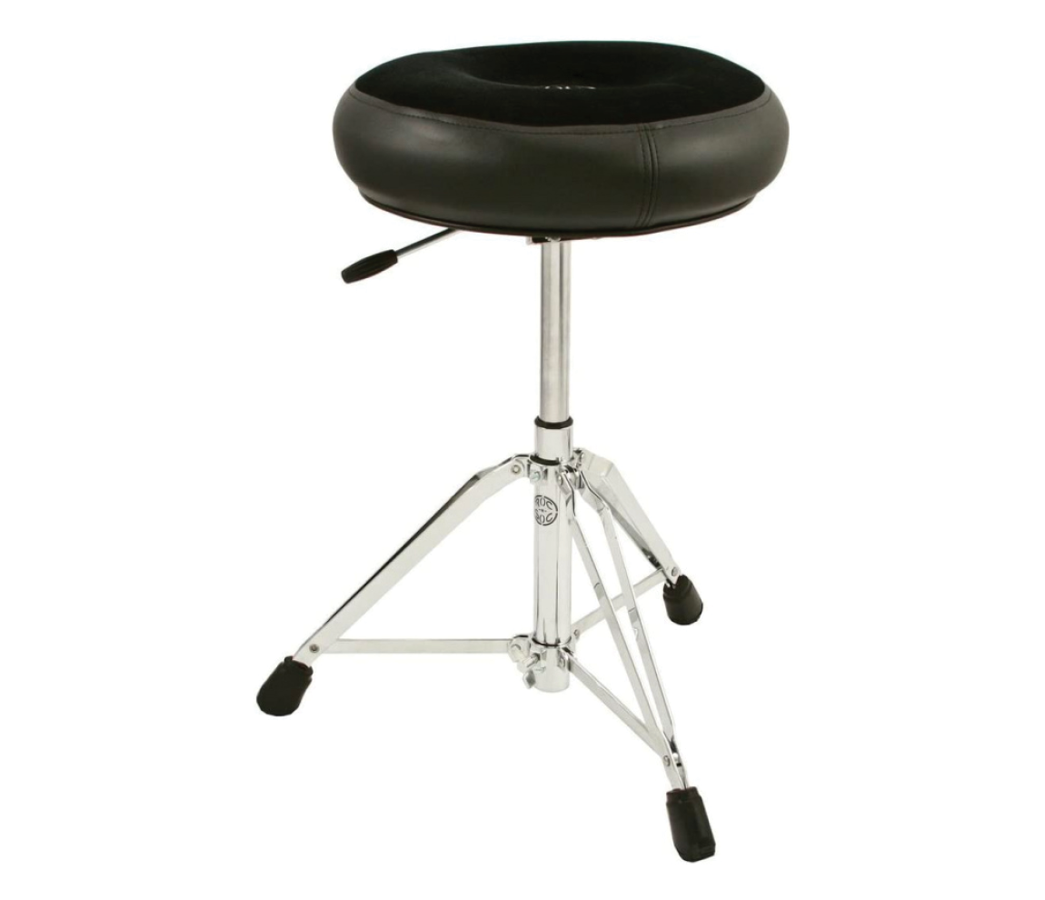 Roc N Soc Nitro Throne with Round Seat (18" - 24") in Black