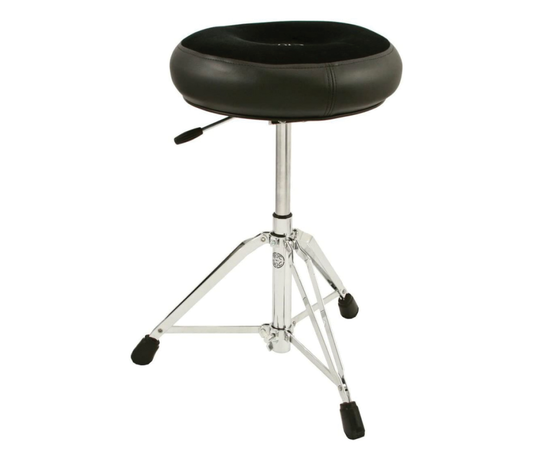 Roc N Soc Nitro Throne with Round Seat (18" - 24") in Black