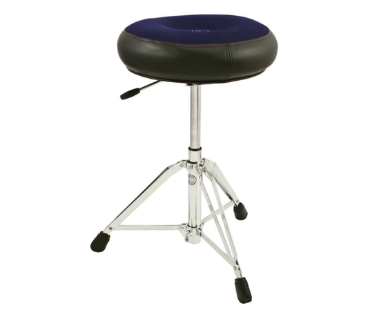 Roc N Soc Nitro Throne with Round Seat (18" - 24") in Blue