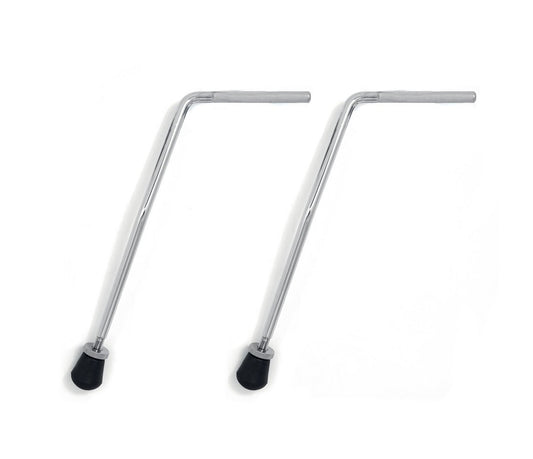 Gibraltar Pair of Heavy Duty Bass Drum Spurs, 1 Pack - NO MOUNT BRACKET