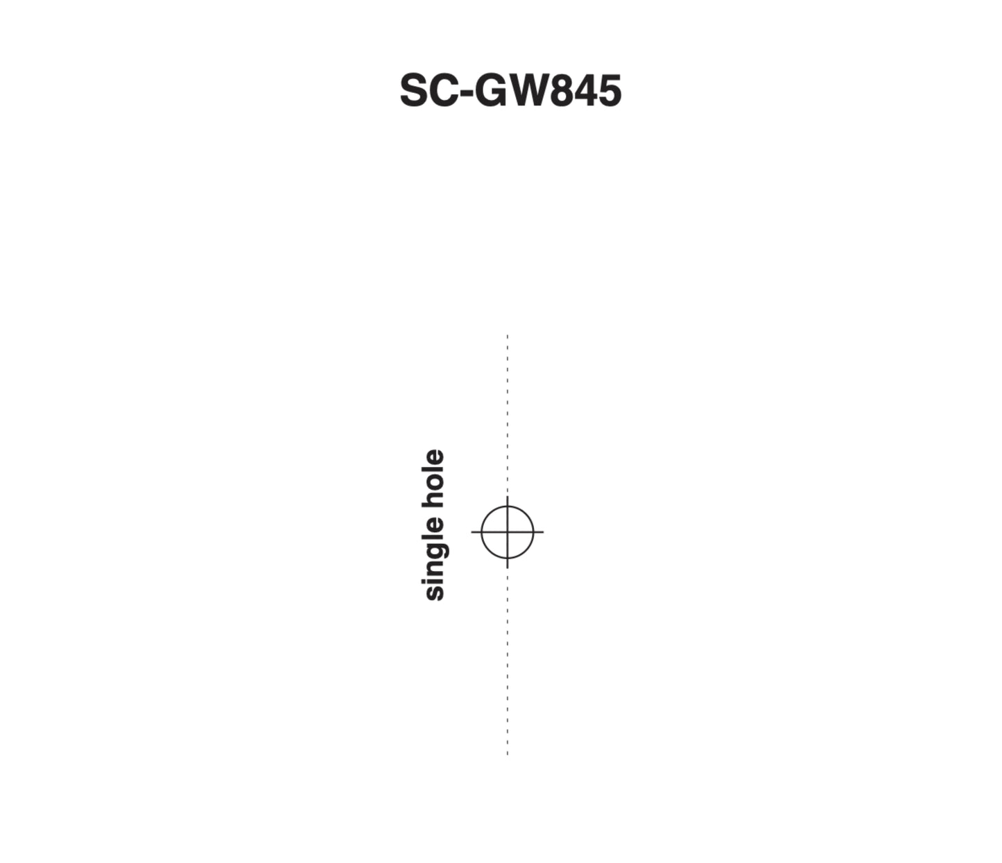 Gibraltar SC-GW845 Dunnett 845 George Way Throw-off