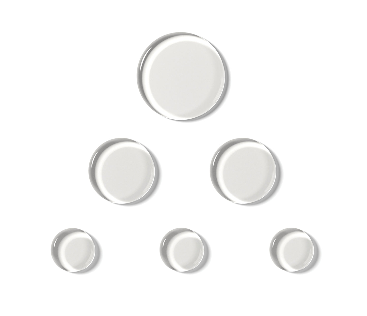 Slapkatz Mini Pack Drum Dampener Pack of 6 - Clear
