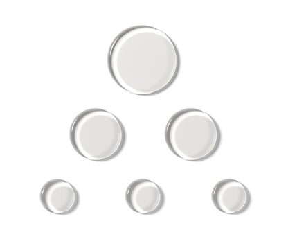 Slapkatz Mini Pack Drum Dampener Pack of 6 - Clear