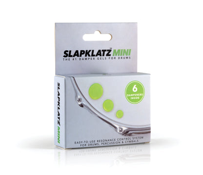 Slapkatz Mini Pack Drum Dampener Pack of 6 - Green