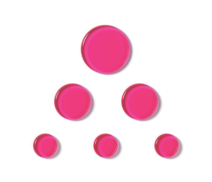 Slapkatz Mini Pack Drum Dampener Pack of 6 - Pink