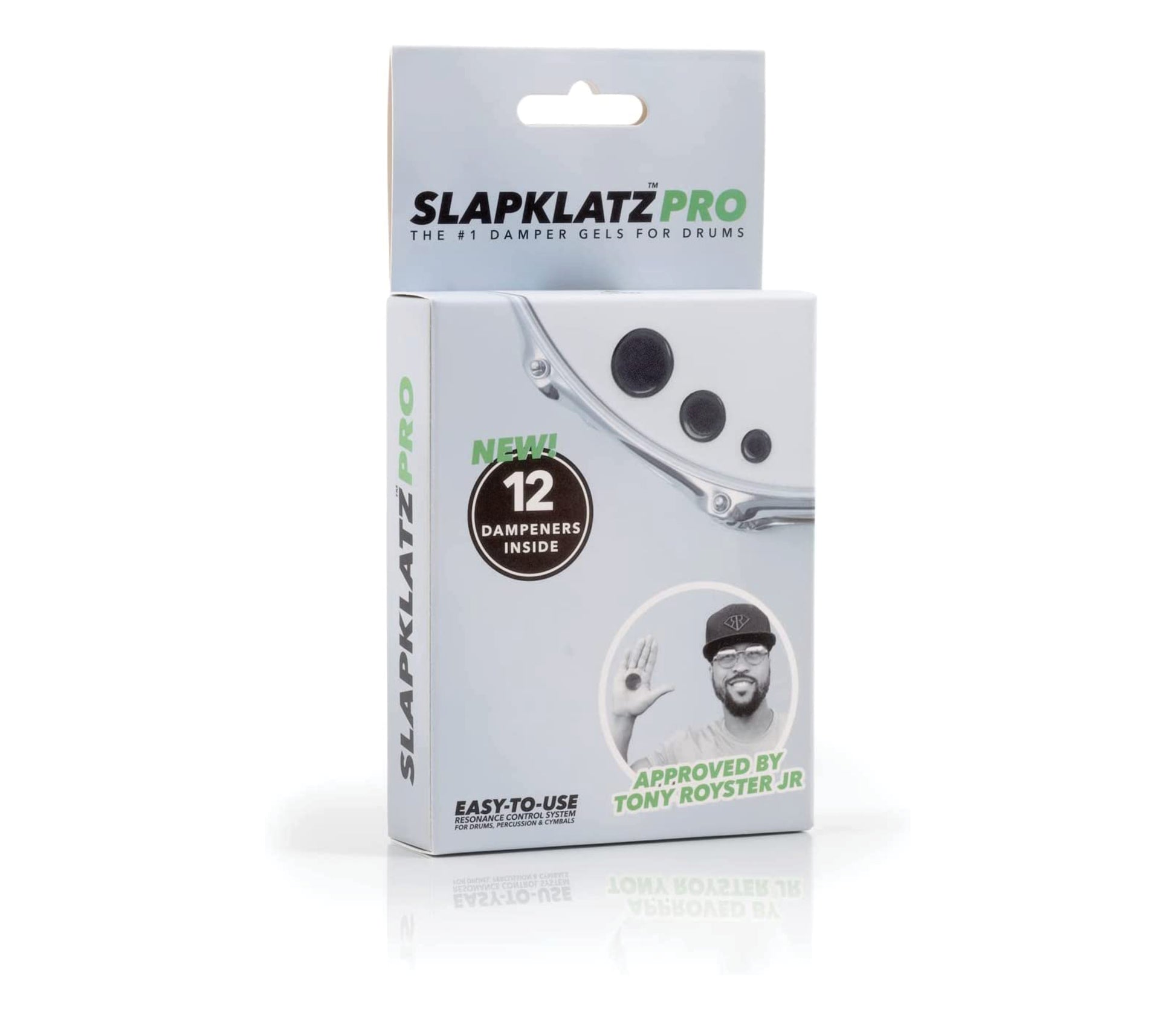 Slapkatz Pro Pack Drum Dampener Pack of 12 - Black