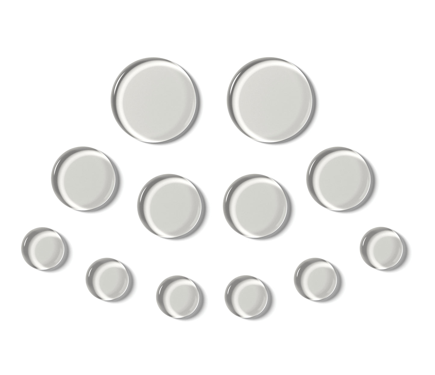 Slapkatz Pro Pack Drum Dampener Pack of 12 - Clear