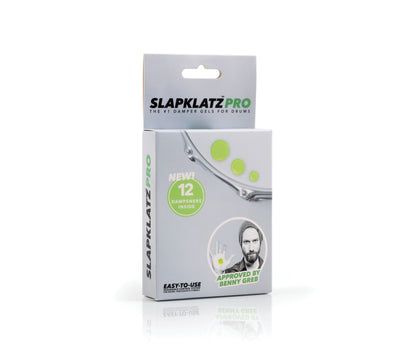 Slapklatz Pro Pack Drum Dampener Pack of 12 - Green