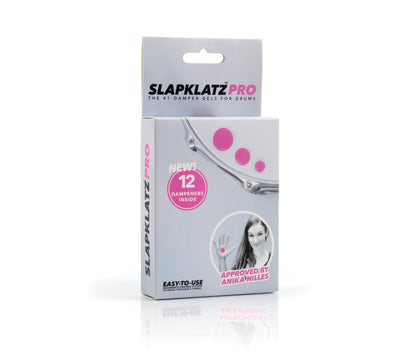 Slapklatz Pro Pack Drum Dampener Pack of 12 - Pink