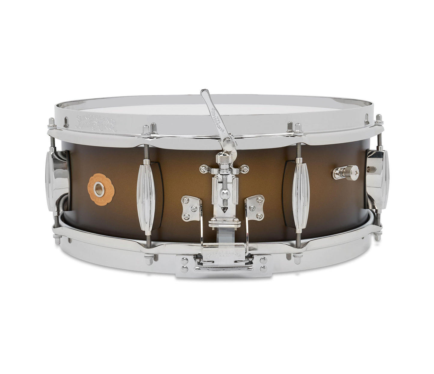 Slingerland Radio King Limited Edition 14" x 5" Snare Drum in Black & Gold Lacquer