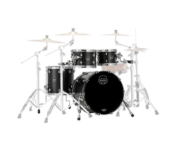 Mapex Saturn Fusion 4-Piece Shell Pack in Satin Black